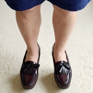 Cole Haan men’s tassel loafers in size 9.5.